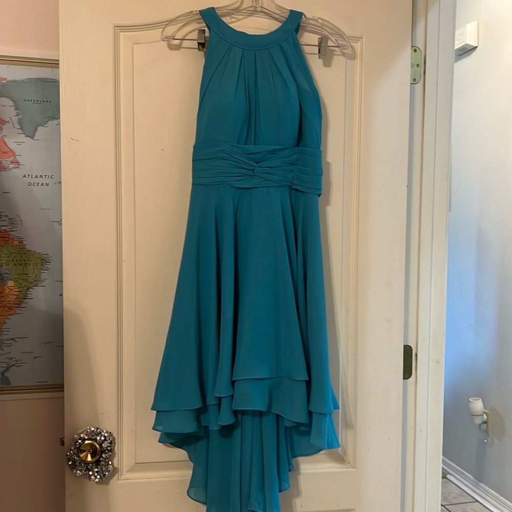 Sleeveless bridesmaids dress